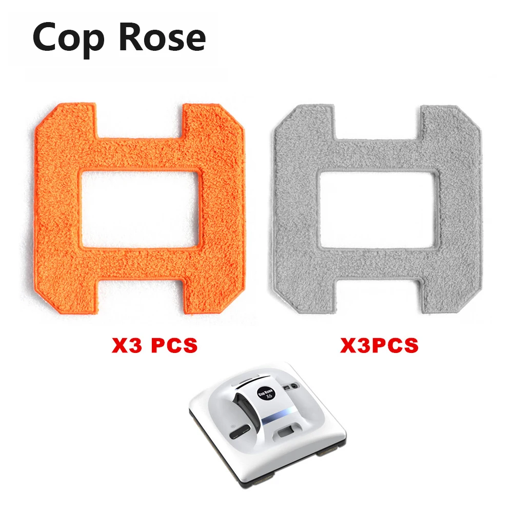 Робот тряпка для мытья окон COP ROSE X6 4 шт.|Пылесосы| |