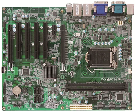Разъем LGA1151 6 го и 7 ядра ЦП i3/i5/i7 * RS232 2 GLAN 4 USB3.0 USB2.0 PCI Промышленная материнская плата