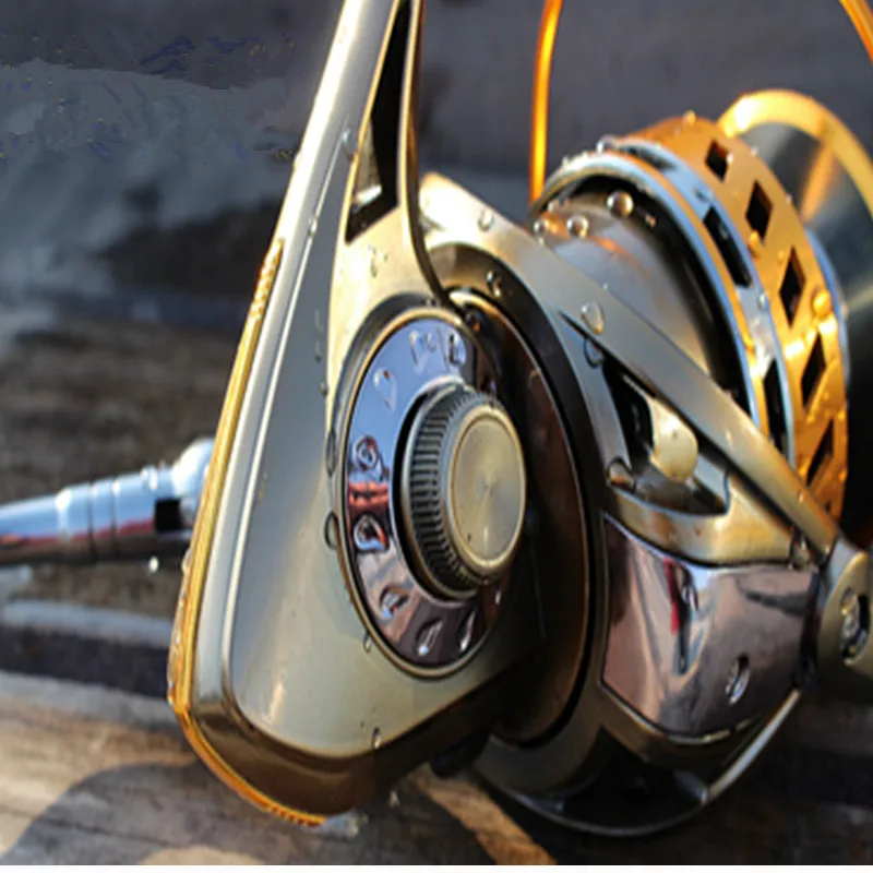 9000-8000 full metal spool Jigging trolling long shot casting for carp and salt water surf spinning fishing reel | Спорт и