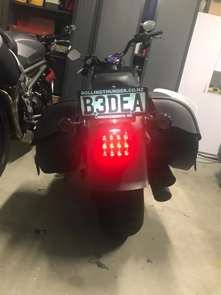 Светодиодный стоп светильник для Harley Dyna Fat Boy FLSTF ночной поезд Touring Softail Sportster Road King