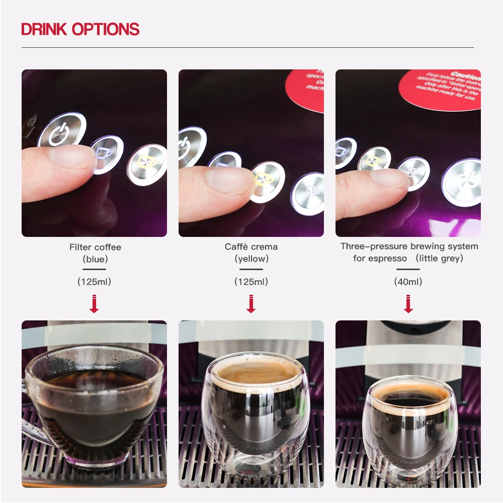 ICafilas нержавеющая сталь многоразового использования Cafissimo кофе капсулы caffeteira фильтр для caffiitaly& Tchibo Классическая машина