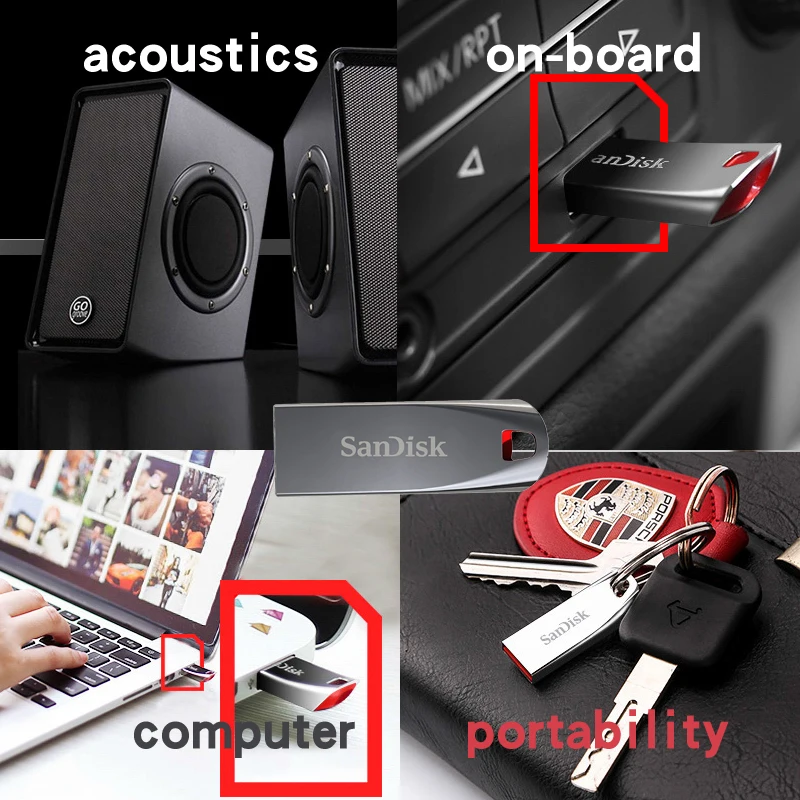 USB флеш-накопитель Sandisk CZ71 32 ГБ 16 8 64 | Компьютеры и офис
