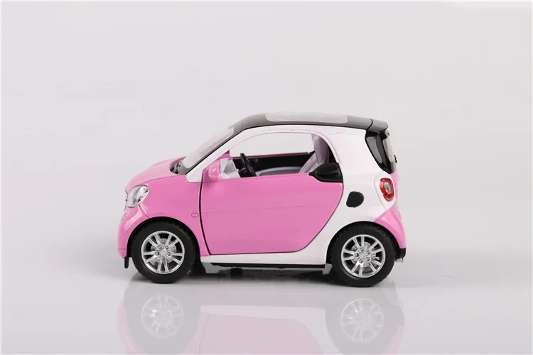 1:32 Мини Смарт ForTwo модель автомобиля сплав металла литья под давлением модель автомобиля коллекция подарок автомобили игрушки для детей
