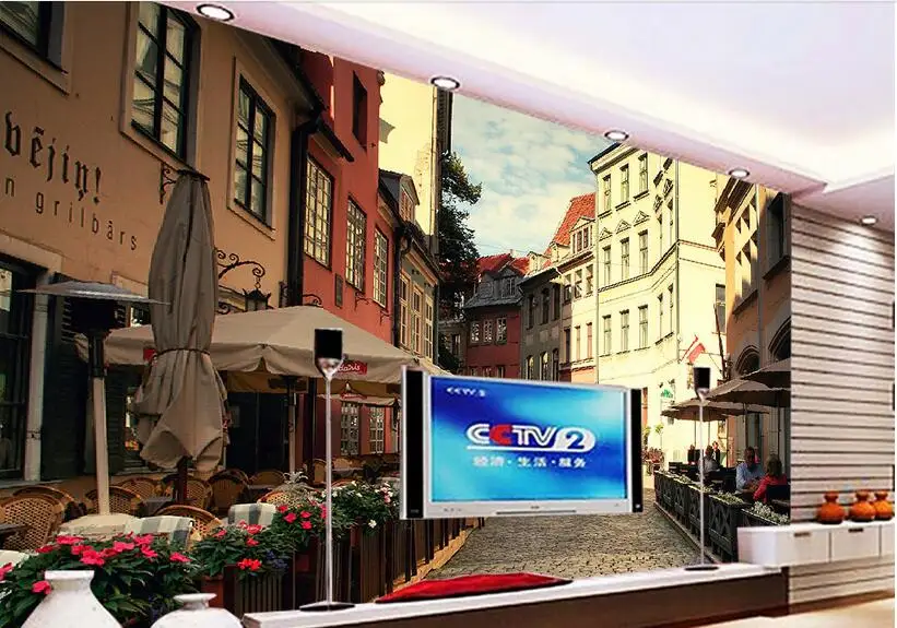 3d обои для комнаты высокого класса на заказ настенная Нетканая наклейка 3 d