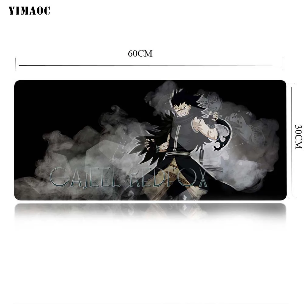 YIMAOC аниме Gajeel Redfox Коврик для компьютерной мыши коврик Противоскользящий