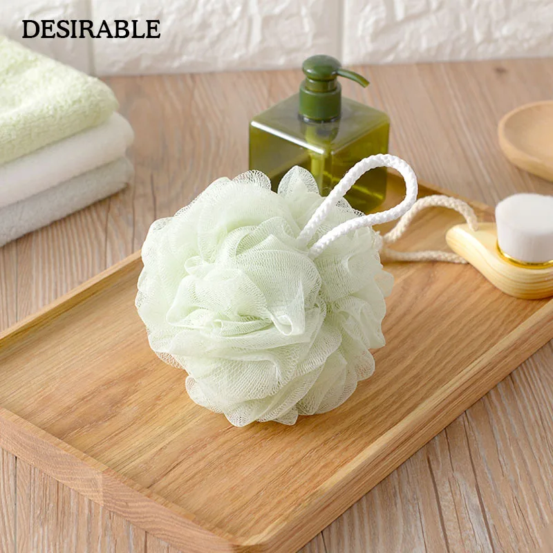 2 шт. Высокое качество Большой размер шар для ванны Цветочные скруббер Чистка
