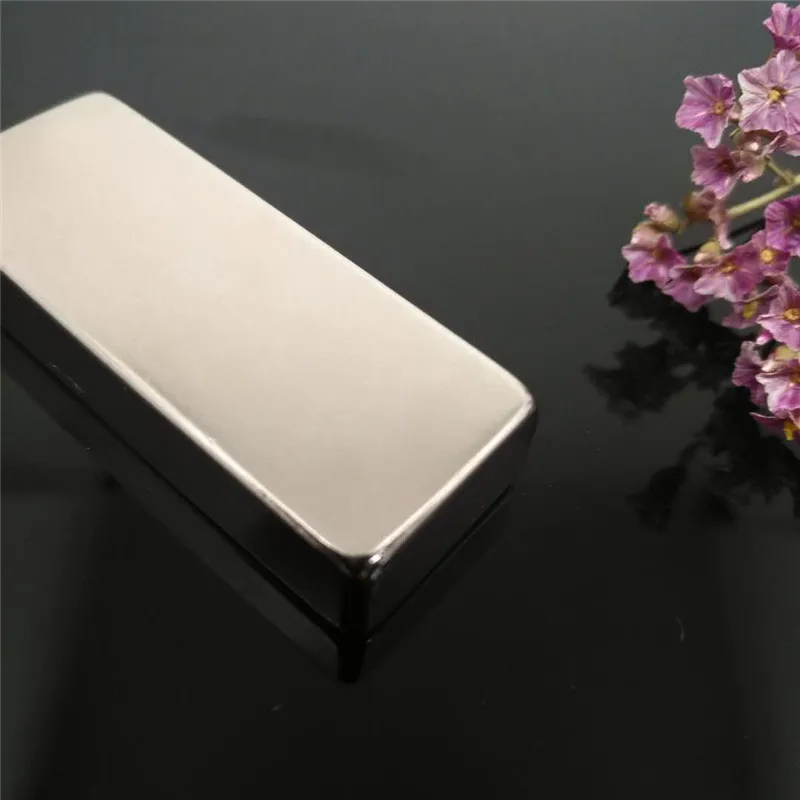 Zion 10 шт. 50x15x10 мм мощный Блок N35 NdFeB super bar Магнитный неодимовый магнит 50 x 15