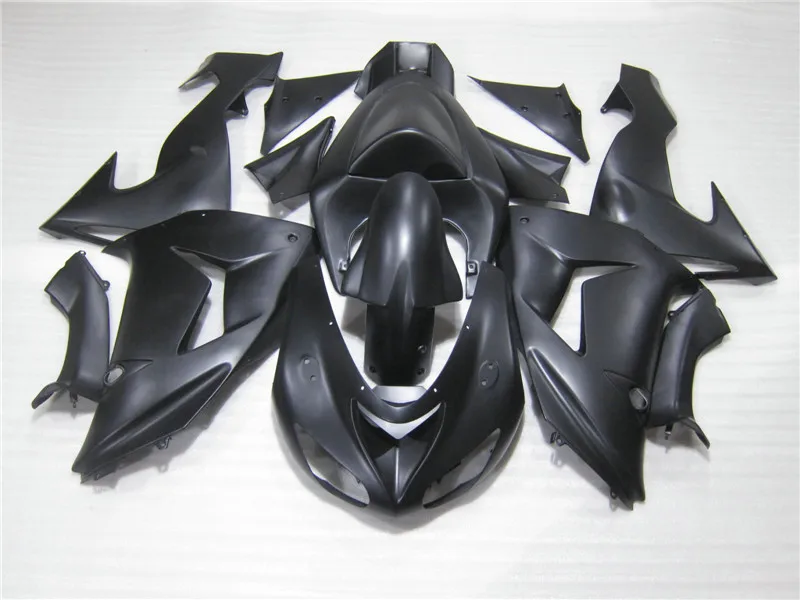 Комплект обтекателей для Kawasaki Ninja ZX10R 06 07 комплект матовых черных кузова 2006 2007