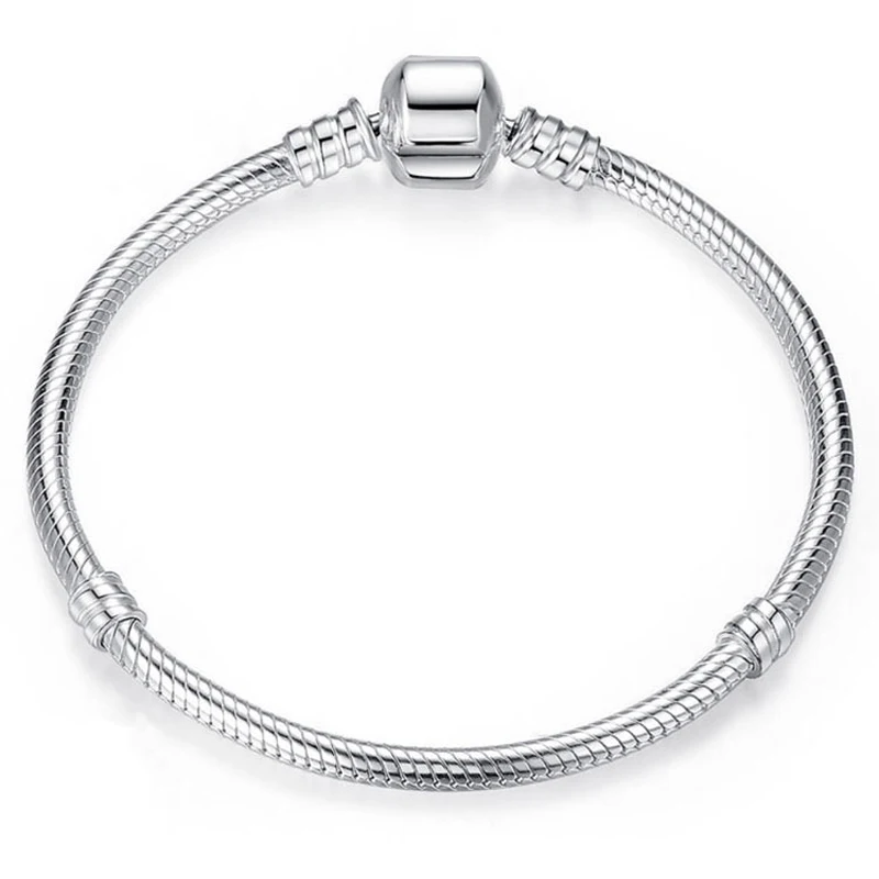 

ZMZY Snake Chain Charm Bracelets for Women Men Jewelry Gift DIY Bracelet Dropshipping