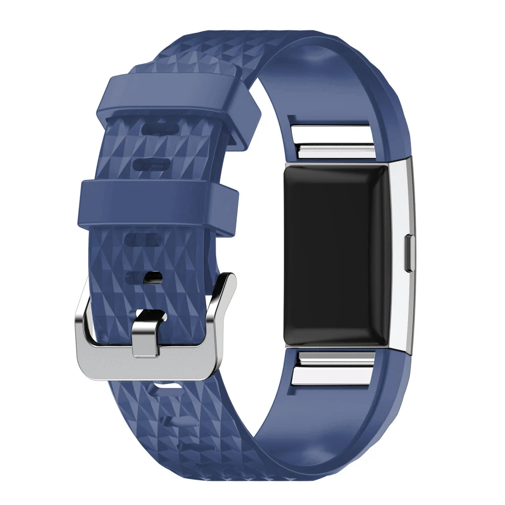 Силиконовые ремешки ремешок для Fitbit Charge 2 Смарт часы спортивный сменный Браслет