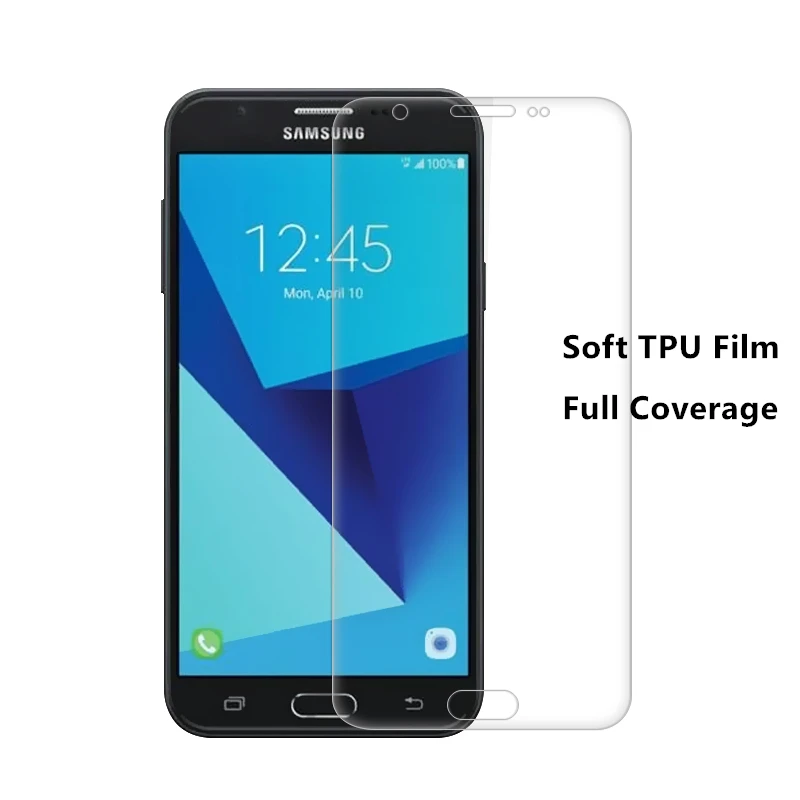 3D полное покрытие экрана Защитная пленка для Samsung Galaxy J5 2017 j530 J3 J330 J7 J730 TPU мягкая (не