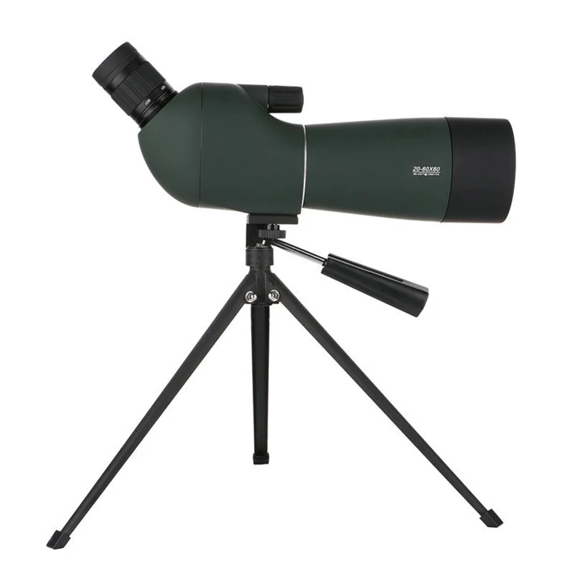 20-60x60/25-75x70 Оптическая Труба с зумом профессиональная HD Водонепроницаемая широкоугольная монокулярная угловая труба уличные инструменты для наблюдения за птицами