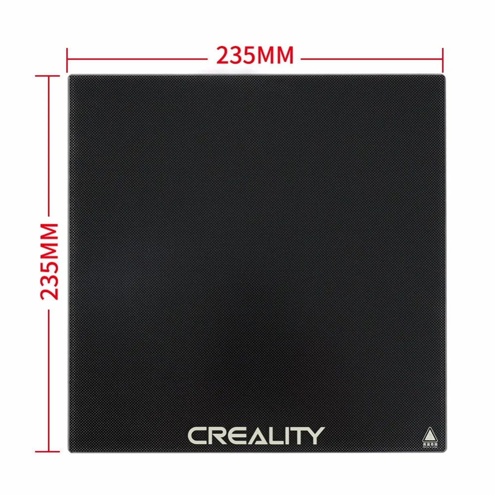 CREALITY 3D Ender 3 V2/Ender PRO углерода кремния Стекло карборунд платформа сборка очаг 235*235