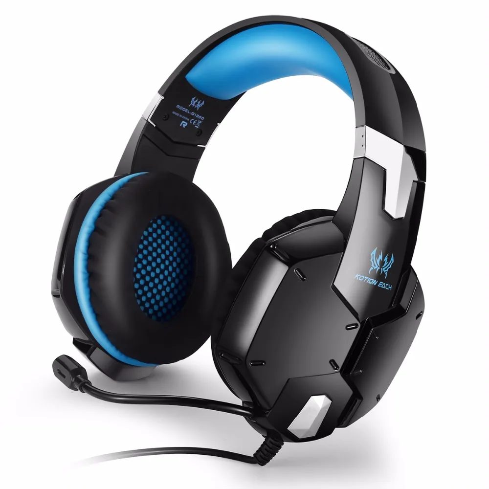 KOTION EACH G1200 стерео игровая Проводная гарнитура 3 5 мм для наушников с