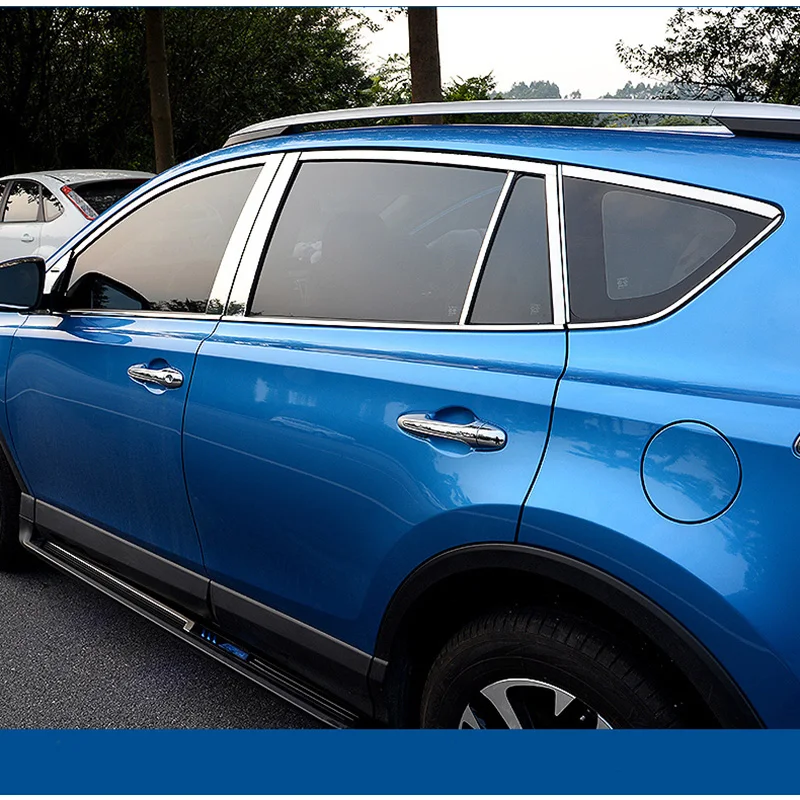 Стеклоподъемник lsrtw2017 из нержавеющей стали 304 для toyota RAV4 2013 2014 2015 2016 2017 2018 xa40|trim|trim