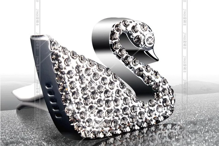 2 шт. новый автомобильный Алмазный Лебедь дизайн освежитель воздуха держатель