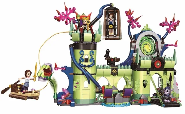 Новые Elves Breakout из Goblin King's Fortress совместимы с 41188 lepinblocks строительные блоки