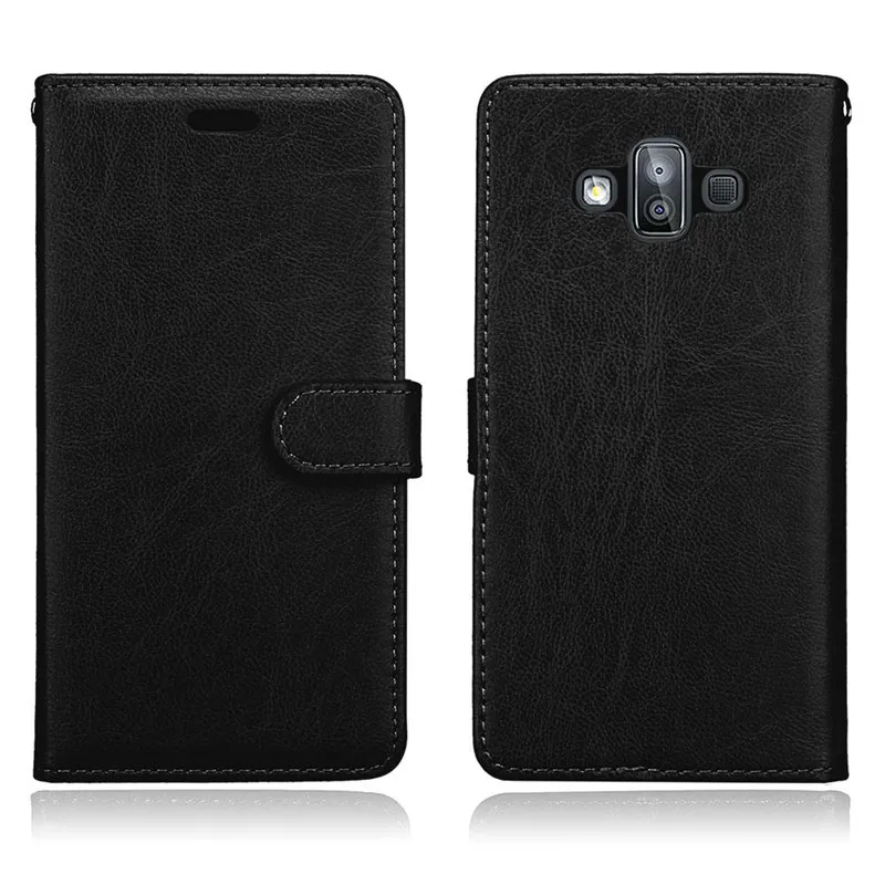 Чехол-книжка из искусственной кожи для Samsung Galaxy J7 Duo чехол телефона 2018 J7Duo J720 J720F |