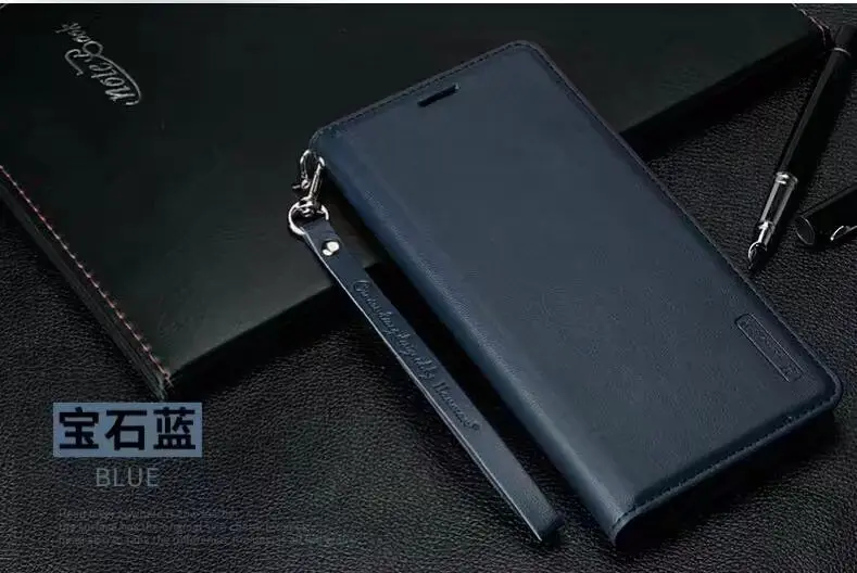 Hanman для Xiaomi Redmi Note 6 Pro Бизнес-Книга Стиль Ретро Овчина кожаный бумажник задняя крышка чехол с подставкой держатель Слот для карт