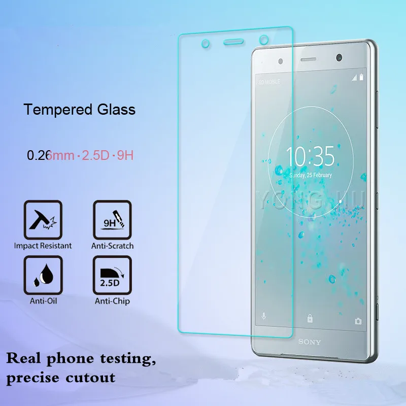 Премиум 9H 0 3 мм 2.5D Закаленное стекло для Sony 1 L3 XZ3 10 Ultra XA2 Plus XZ2 Compact Premium Защитная