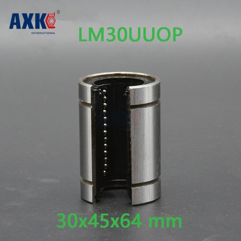 Axk 2 шт. Lm30uuop 30 мм линейные подшипники открытого типа Lm30op Бесплатная доставка 30x45x64