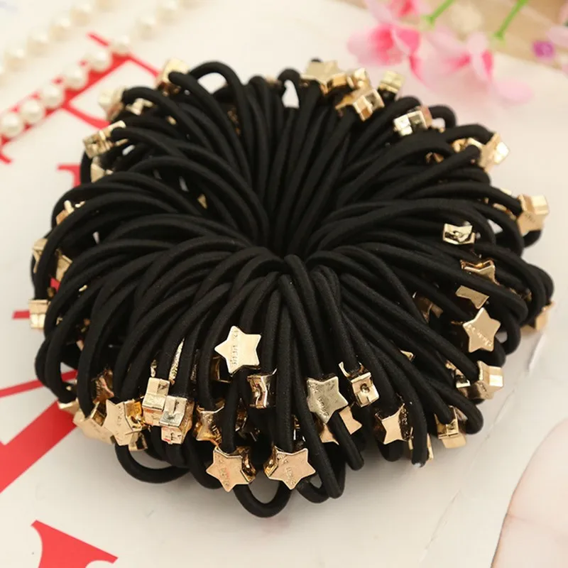 20 шт. новые корейские модные женские аксессуары для волос милые черные