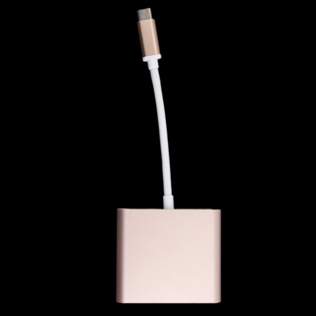Тип C USB 3 1 к USB-C 4 K HDMI USB3.0 адаптер в концентратор для Apple многопортовый весь