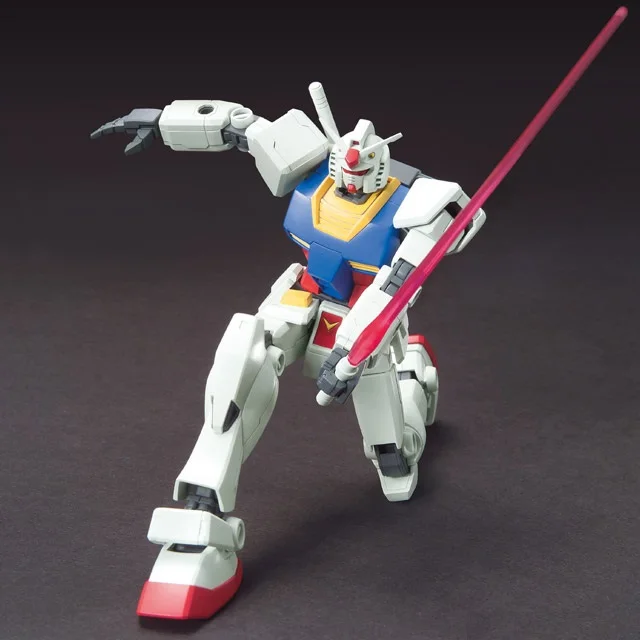 Японский Bandai HG 1/144 воина гундама модель RX-78-2 готов Pleayer одному мобильному костюм