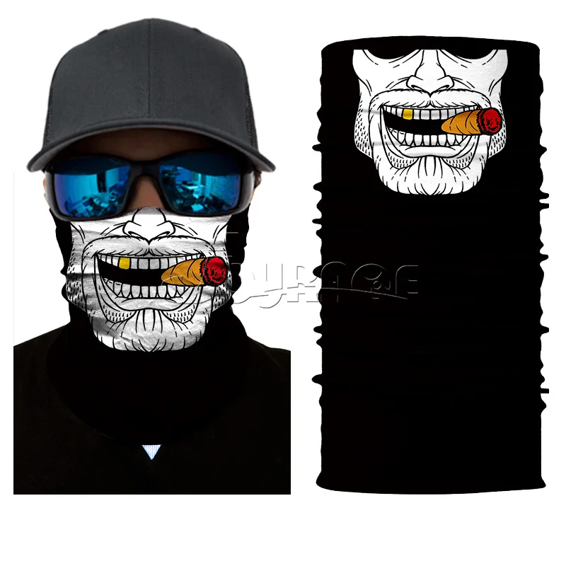 Череп лицо солнцезащитный экран маска Балаклава шеи гетры|skull neck|gaitersgaiter neck |
