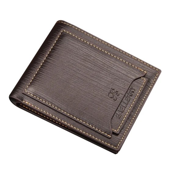Baellerry 1 темно-кофейный цвет PU кожаный мужской кошелек с поперечным сечением 11 5*10*1 5