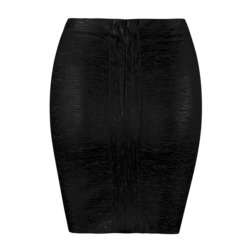 DEIVE TEGER Inversed V Sexy Skinny Party Women Bandage Pencil Summer Short Mini Skirt 8007 | Женская одежда