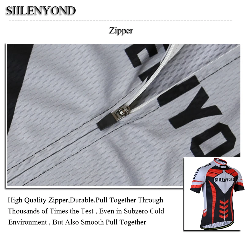 SIILENYOND Велоспорт Джерси Mtb езда на велосипеде Набор велосипедная одежда Roupa Ciclismo