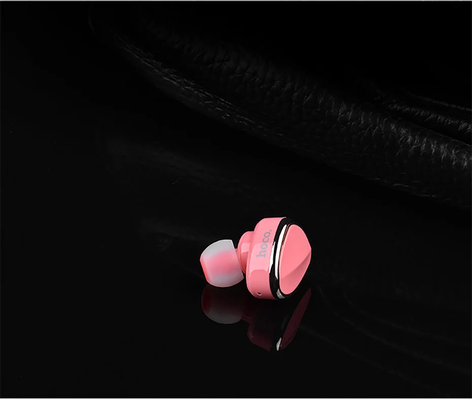 Hoco невидимые наушники музыкальные Bluetooth вкладыши мини беспроводные с микрофоном