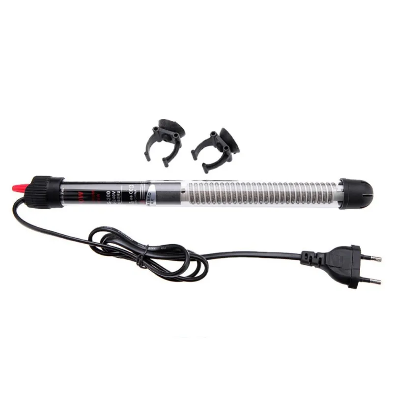 EU-100W ПЭТ продукта аквариум аксессуары погружные нагреватель автоматический температура стержня для аквариума Стекло Fish Tank - Цвет: EU-100W