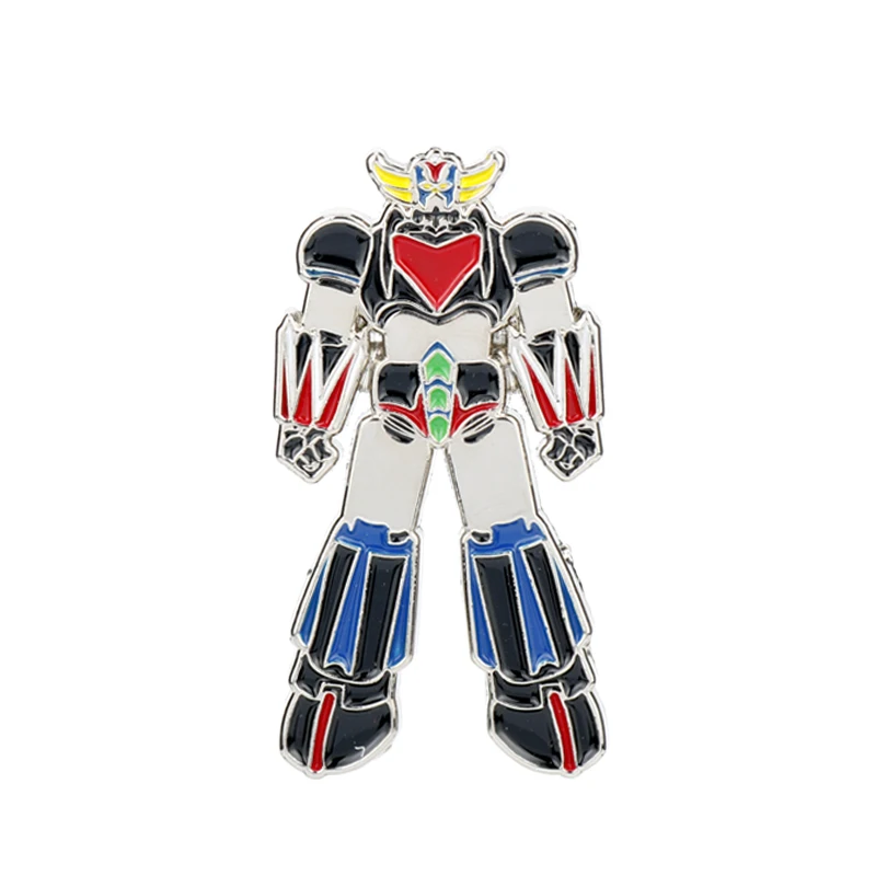 Заколки для мужчин женщин из японского аниме Mazinger Z НЛО робо грендайзер