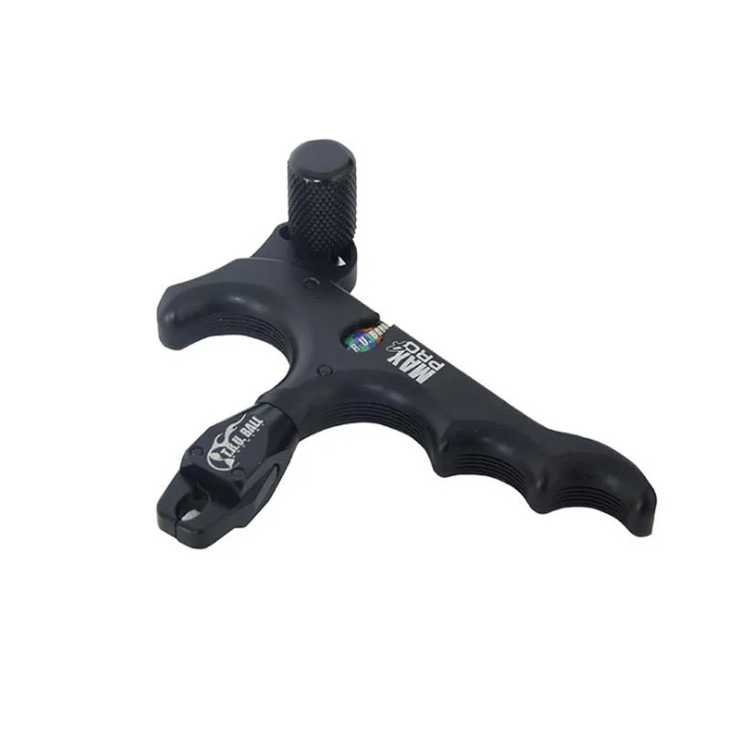 

360 Degree Rotation Compound Bow 4 Finger Release Aid Adjustable Caliper Trigger Grip Thumb Release Archery Hunting