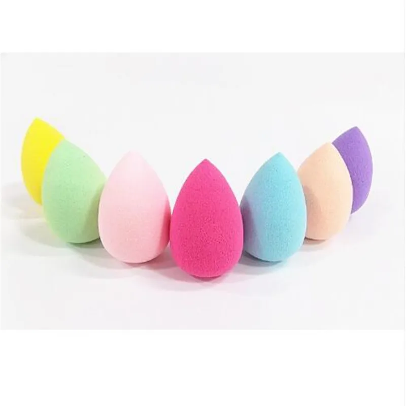 1 шт. губка в форме капли для удаления макияжа пудра основы пышное яйцо мягкий