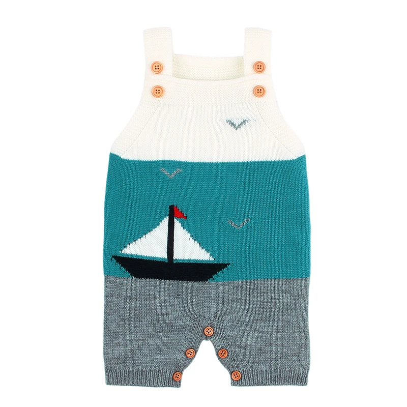 New Born Baby Summer Overalls for Unisex Clothes Fashion Sleeveless Newborn Boys Girls Rompers One Piece Children Jumpsuit | Мать и
