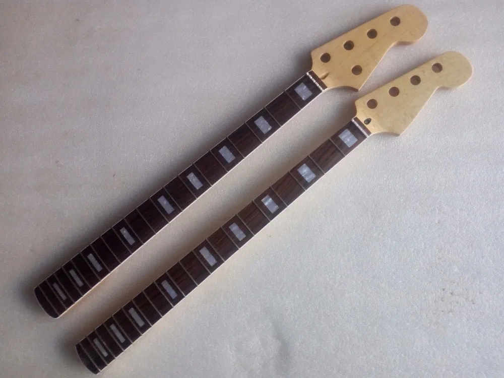 2pcs Electric Guitar Neck 5 string and 4 bass rosewood Replacement parts | Спорт и развлечения