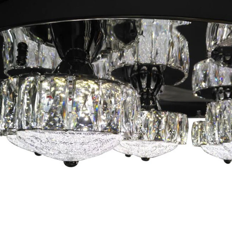 6 Lights Creative Crystal LED Ceiling Lamp Living Room 60W Luxury Lighting Bedroom Fixture AC110V 220V | Освещение