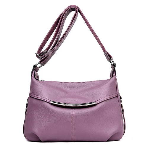 Purple shoulder bags Роскошные сумки, женские сумки, дизайнерские сумки с верхней ручкой для женщин,, повседневная сумка-тоут, Bolsa Feminina Sac Femme, женская сумка-мессенджер 1821 - Цвет: Purple shoulder bags