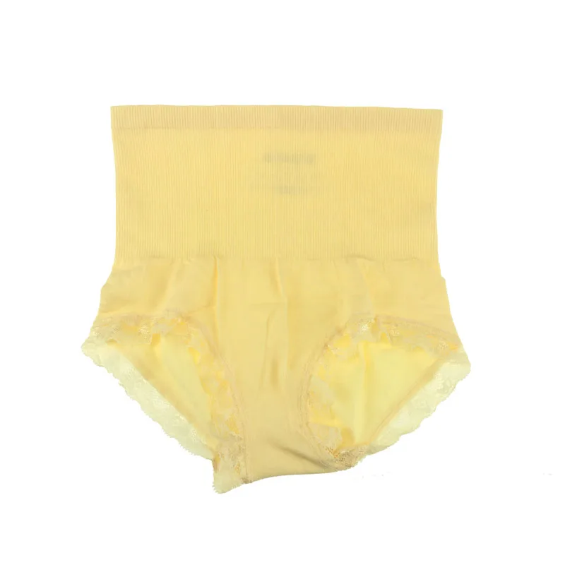 

Plus Size Briefs For Women Underwear High Waist Panties Abdomen Cotton Underpants Solid Breathable Summer Female Intimates