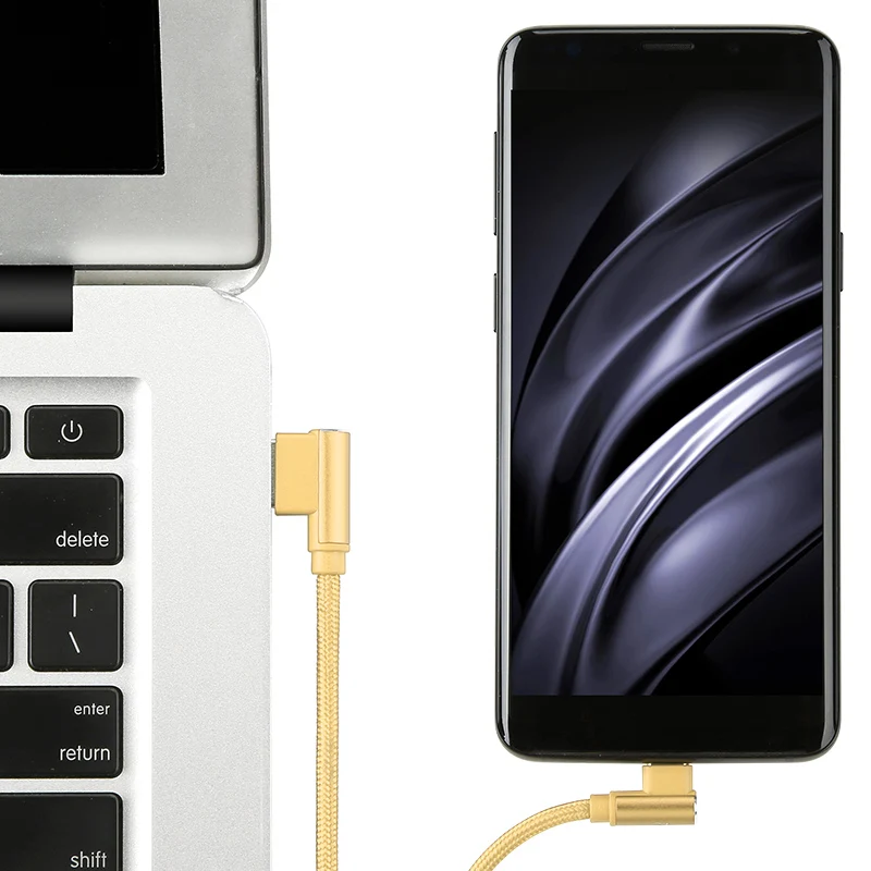 USB-кабель SmartDevil TypeC для быстрой зарядки кабель USB C в нейлоновой оплетке Samsung Galaxy S9 8