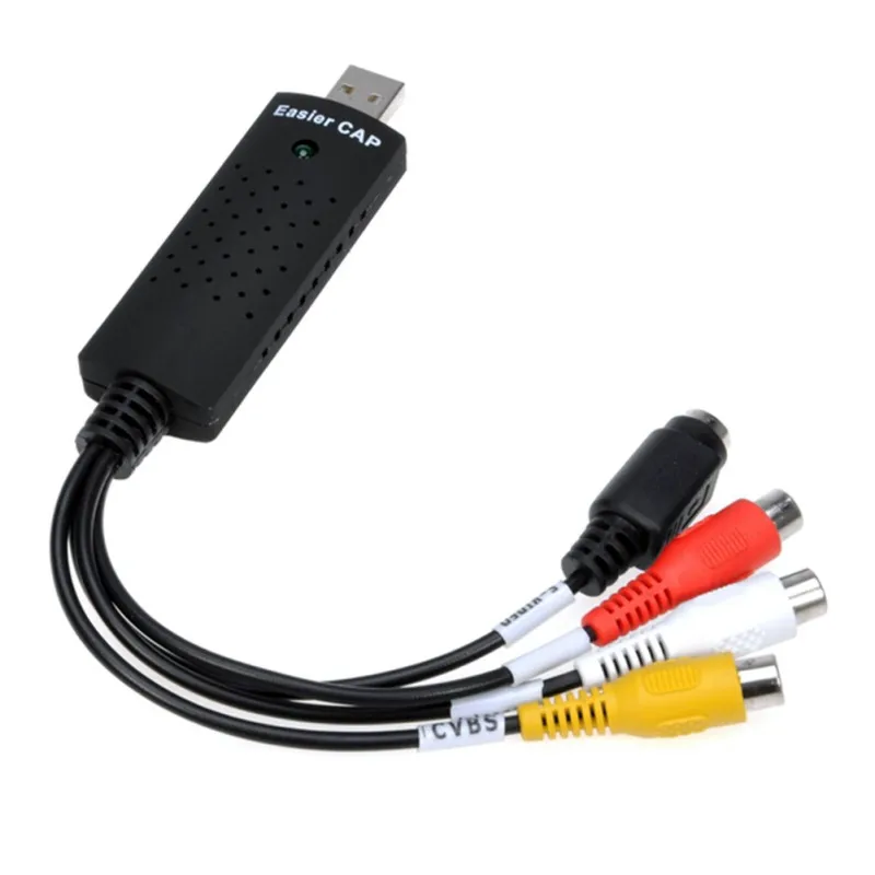 USB 2 0 Easycap Аудио Новый видео DVD VHS запись захвата карты конвертер адаптер