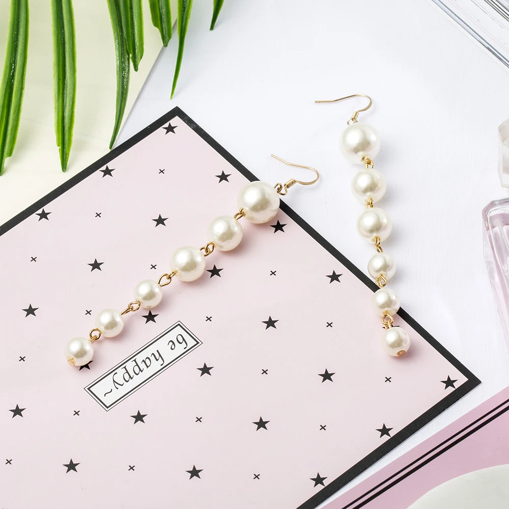 Женские серьги с подвеской в виде планшетов|long pearl earrings|earrings longexaggerated earrings |