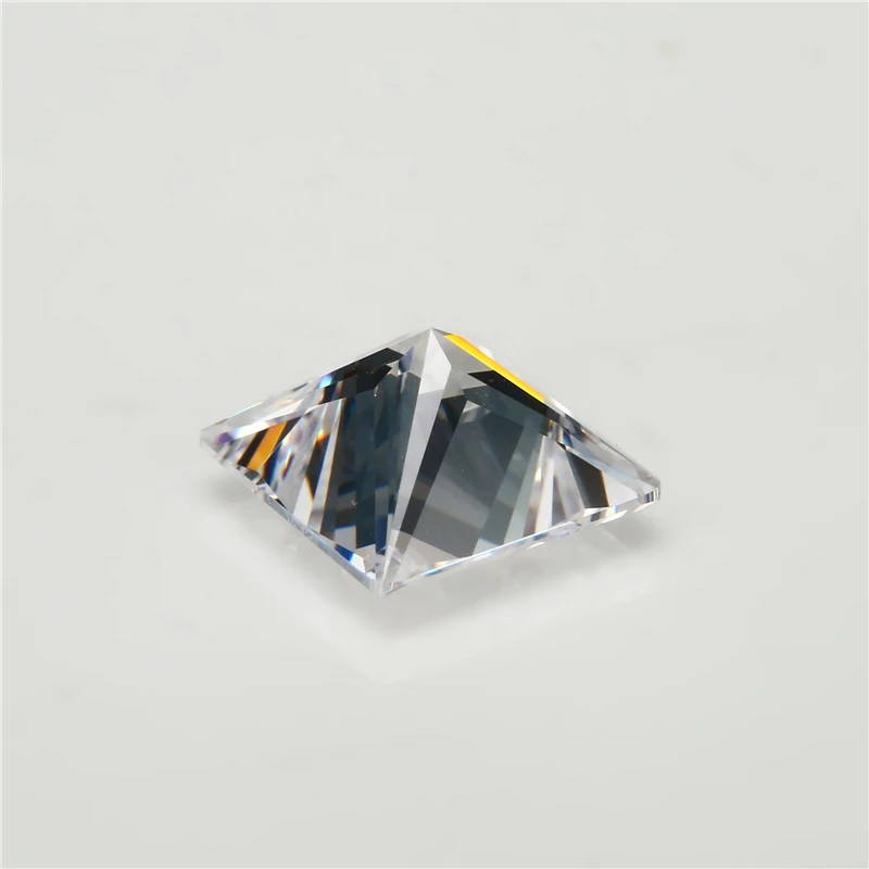 50 шт. квадратные белые камни 2x2 ~ 15x15 мм|cz stone|zirconia stonecubic zirconia stone |