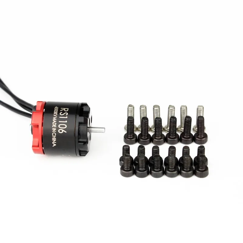 4 шт. EMAX RS1106 4500KV 6000KV миниатюрный бесщёточный электродвигатель для RC FPV Racing MINI Violent