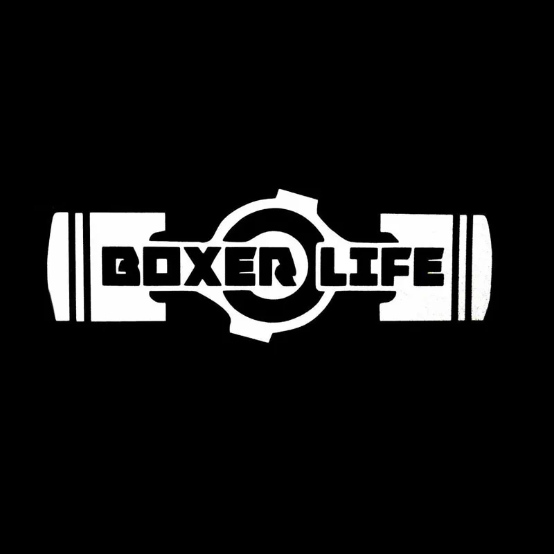

19.5X6.7CM BOXER LIFE Originality Car Styling Vinyl Decals Car Sticker