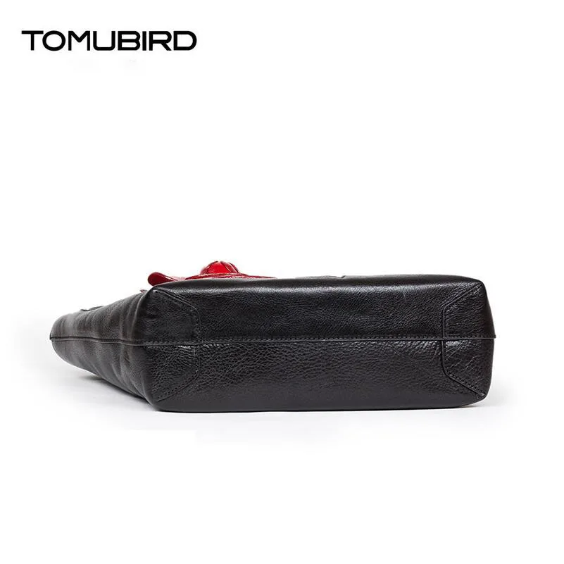 Сумка тоут TOMUBIRD из воловьей кожи ручная работа|designer handbags|handbag designersatchel handbags |