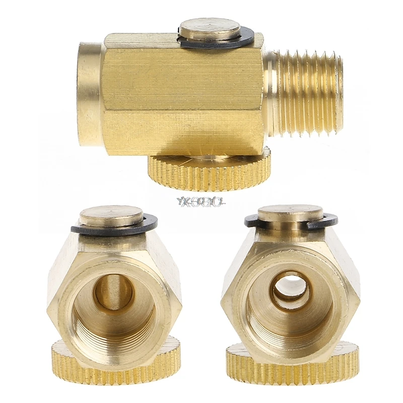 1/4 ''NPT латунный регулятор давления сжатого воздуха ValveInline твердого